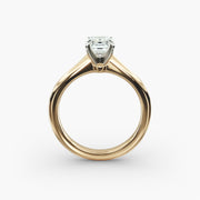 Petite Engagement Ring in 18ct Yellow Gold