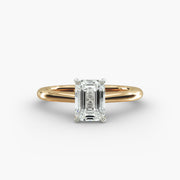 Petite Engagement Ring in 18ct Yellow Gold