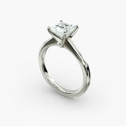 Delicate Engagement Ring in Platinum