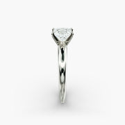 Timeless Classic Solitaire Engagement Ring in 18ct White Gold