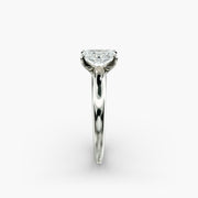 Timeless Elegant Solitaire Engagement Ring in 18ct White Gold