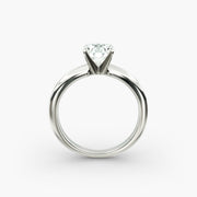 Timeless Elegant Solitaire Engagement Ring in Platinum