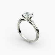 Timeless Elegant Solitaire Engagement Ring in Platinum