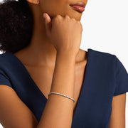 Diamond Tennis Bracelet in 18ct White Gold