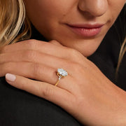 Nadia Diamond Ring in 14K Yellow Gold