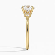 Nadia Diamond Ring in 14K Yellow Gold