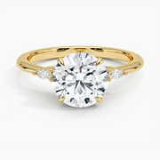 Nadia Diamond Ring in 14K Yellow Gold