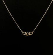 18ct Gold Ladies Necklace CodeA02T07