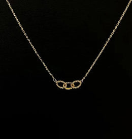 18ct Gold Ladies Necklace CodeA02T07