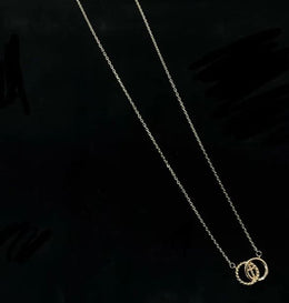 18ct Gold Ladies Religious Necklace CodeA02T06