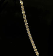 18ct Yellow Gold Intricate Design Bracelet CodeA05T06