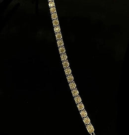 18ct Yellow Gold Intricate Design Bracelet CodeA05T06
